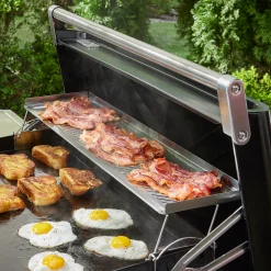 Dual-Level Warming Rack