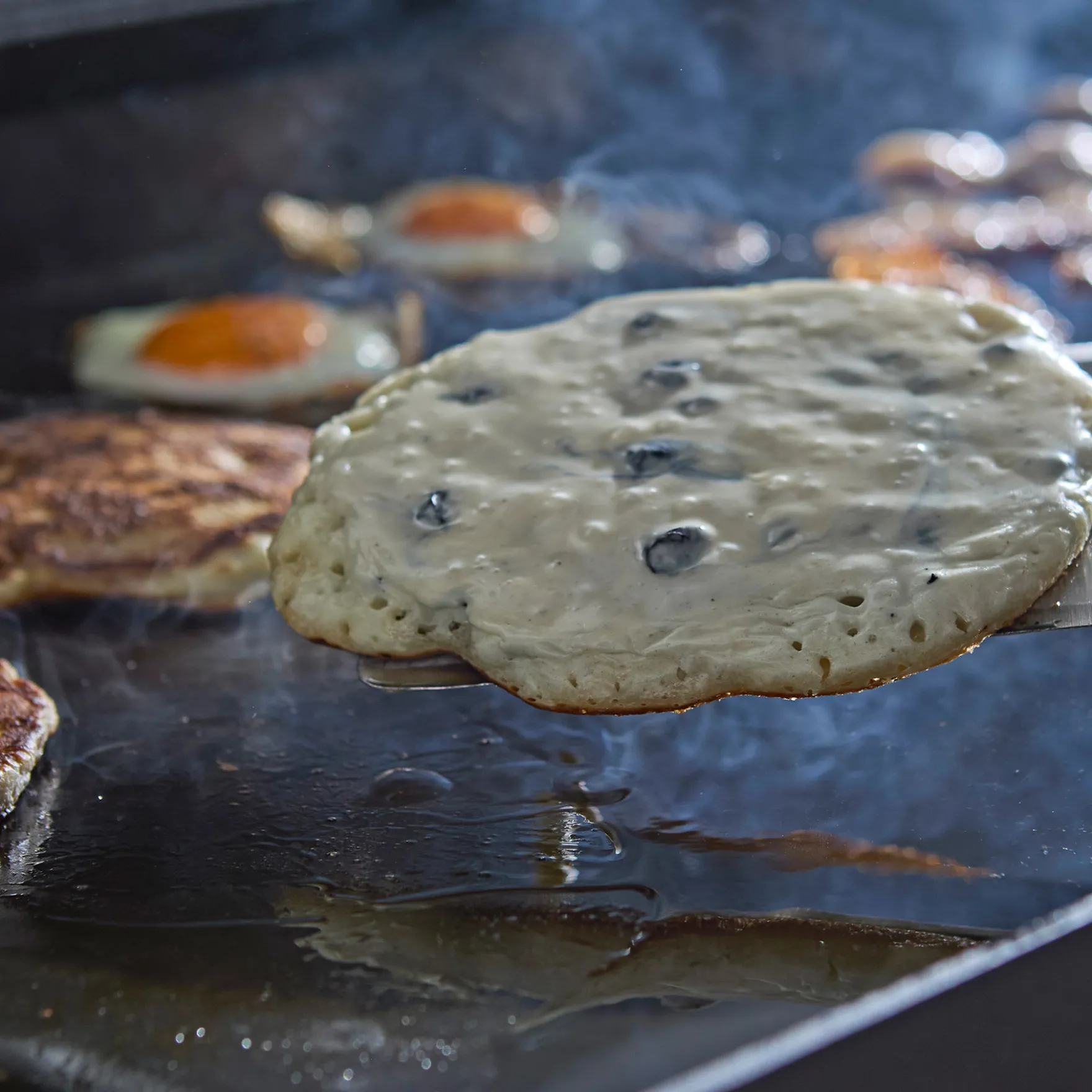 Slate® 36” Rust-Resistant Griddle with Closed Cabinet