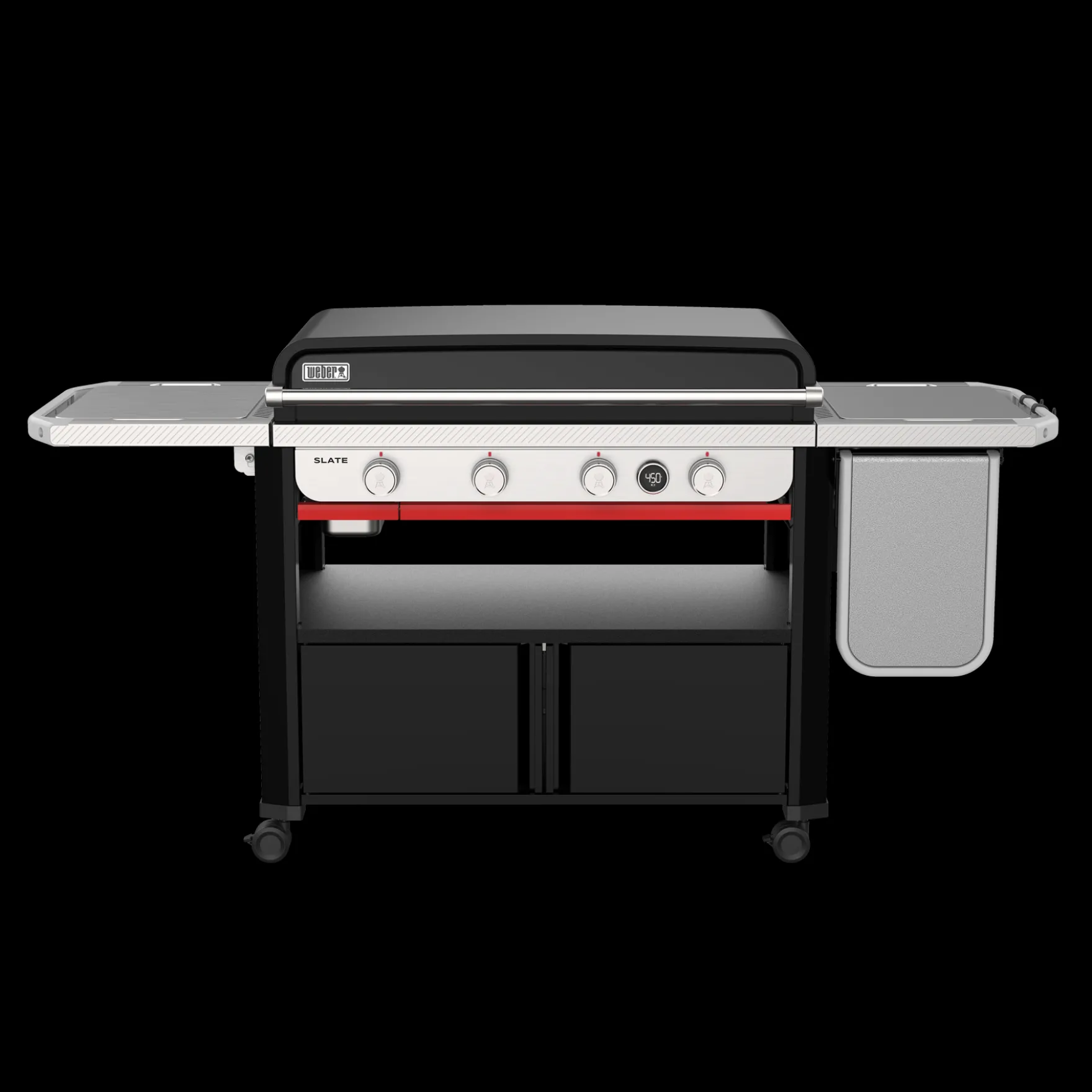 Slate® 36" Rust-Resistant Griddle with Flip-Up Side Table (Liquid Propane)
