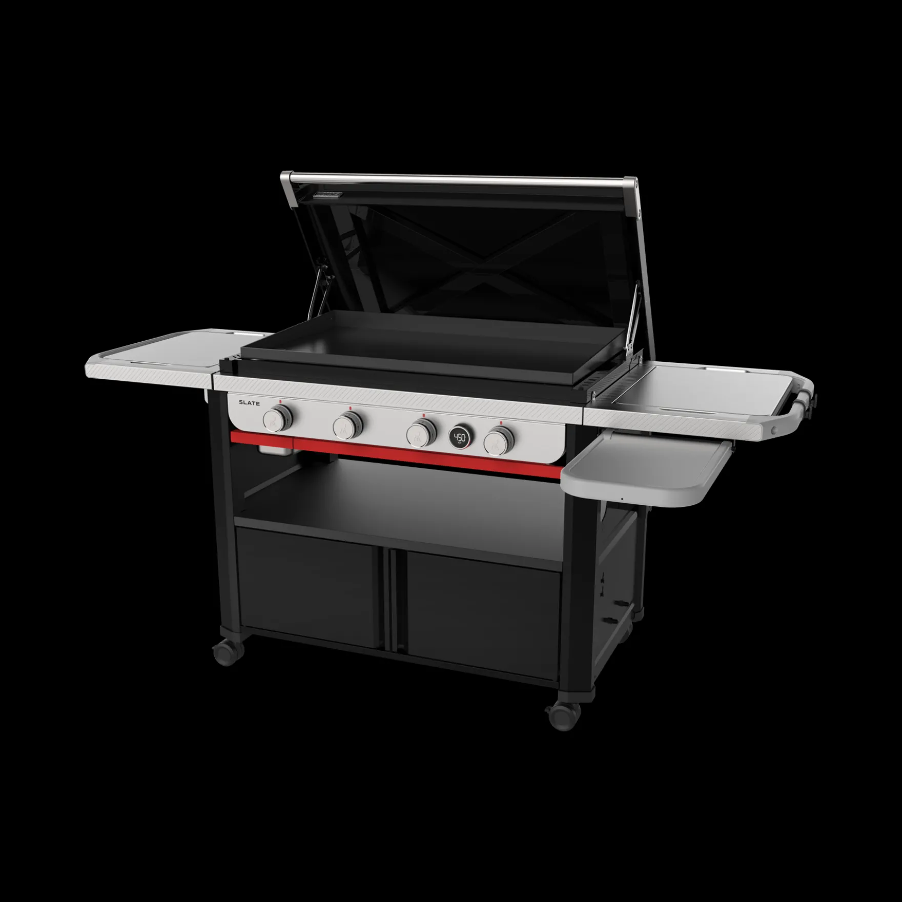 Slate® 36" Rust-Resistant Griddle with Flip-Up Side Table (Liquid Propane)