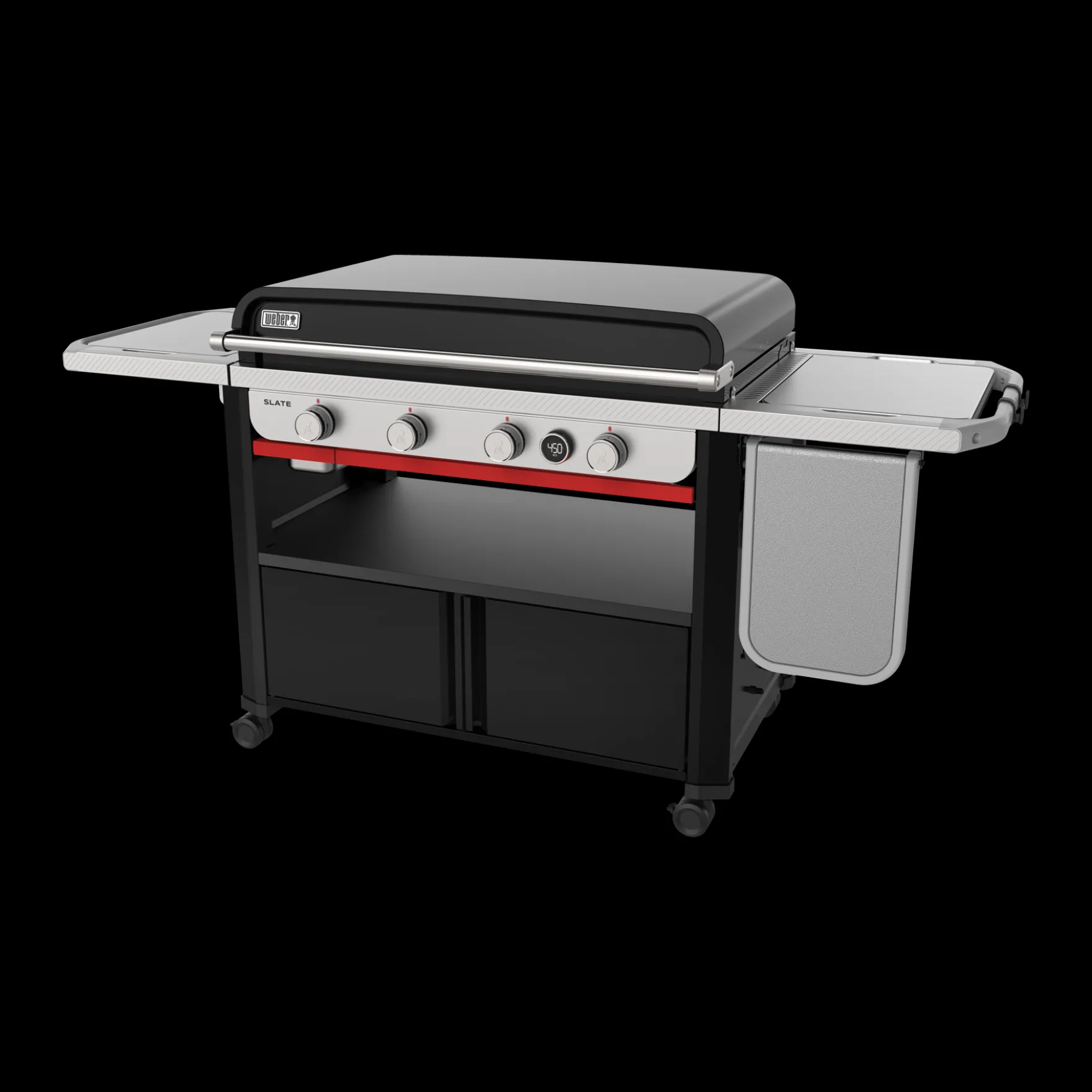 Slate® 36" Rust-Resistant Griddle with Flip-Up Side Table (Liquid Propane)
