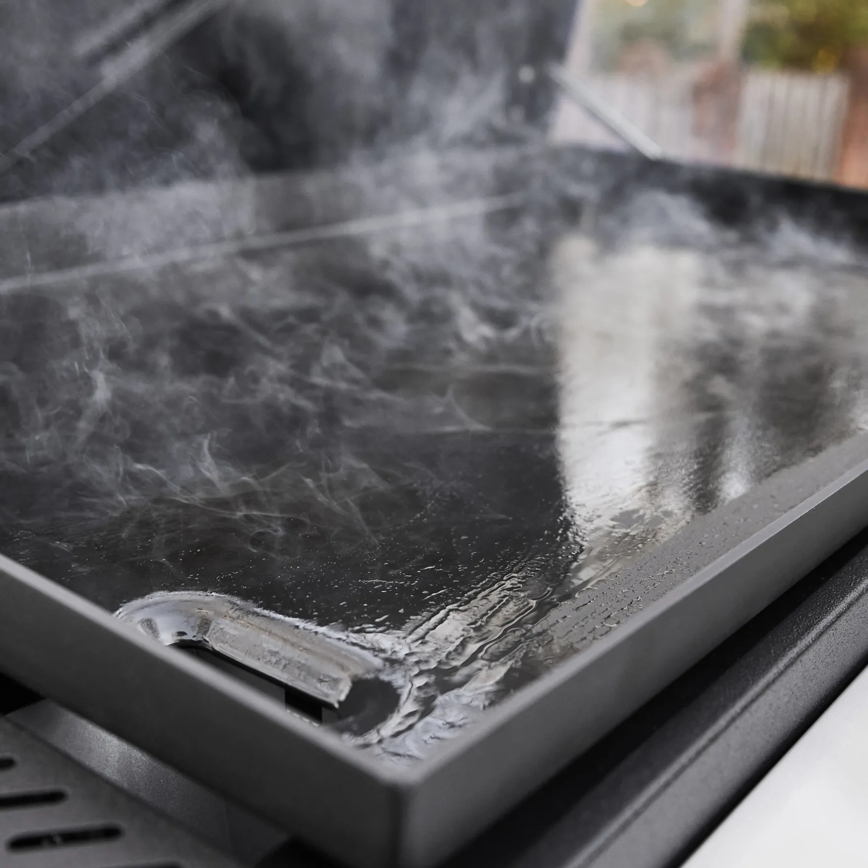 Slate® 36" Rust-Resistant Griddle with Flip-Up Side Table (Liquid Propane)