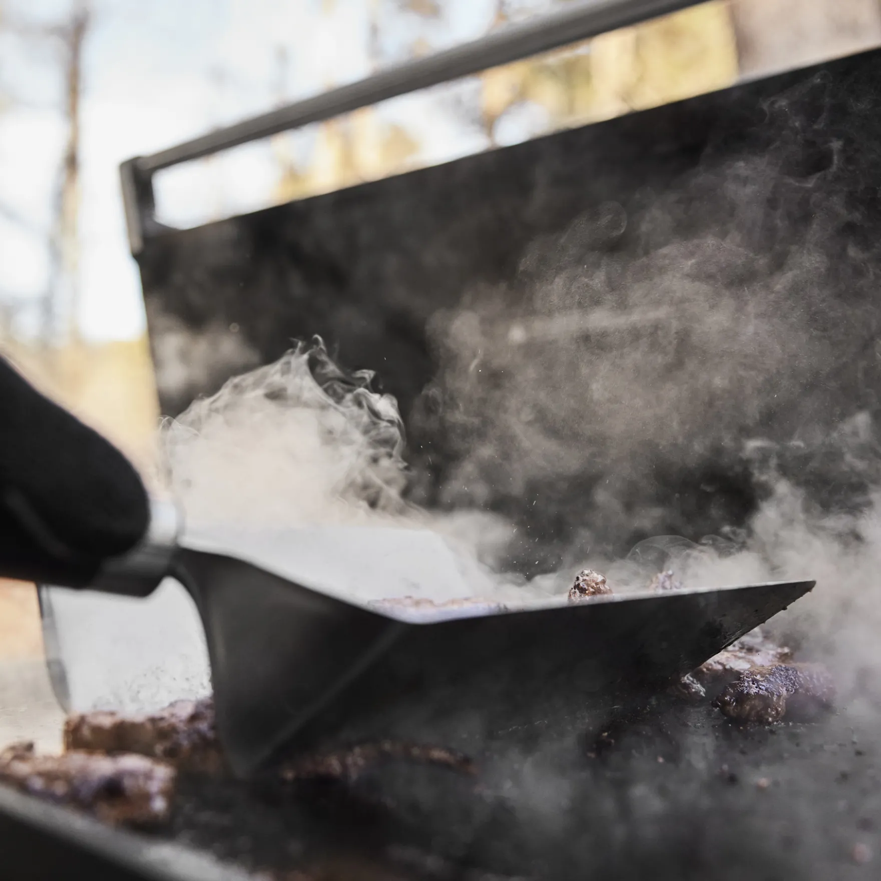 Slate® 36" Rust-Resistant Griddle with Flip-Up Side Table (Liquid Propane)