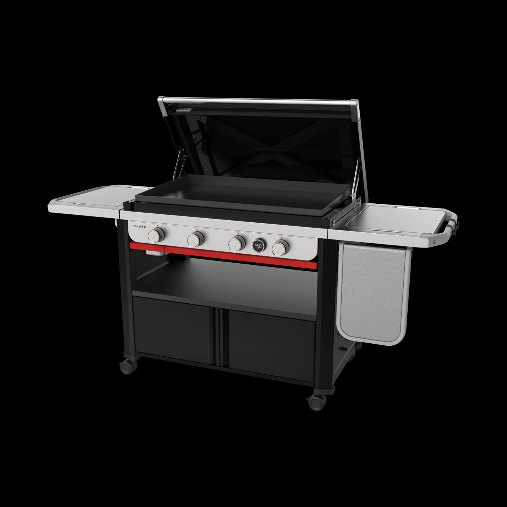 Slate® 36" Rust-Resistant Griddle with Flip-Up Side Table (Liquid Propane)
