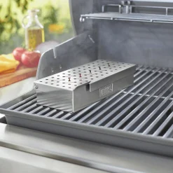 Smoker Box - Weber Q 200/2000 & larger gas grills